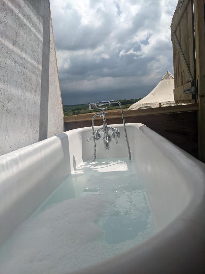 Immaculate Bell Tent Retreat North Devon 比迪福德 外观 照片