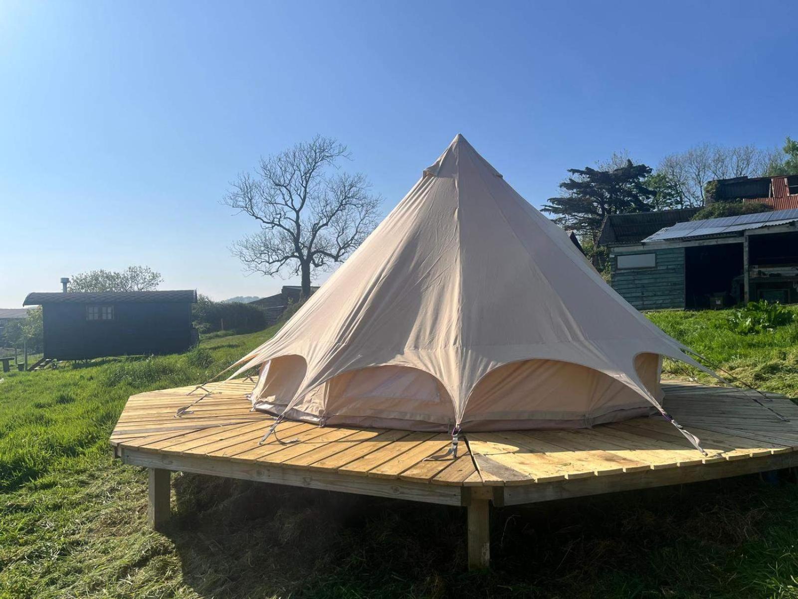 Immaculate Bell Tent Retreat North Devon 比迪福德 外观 照片