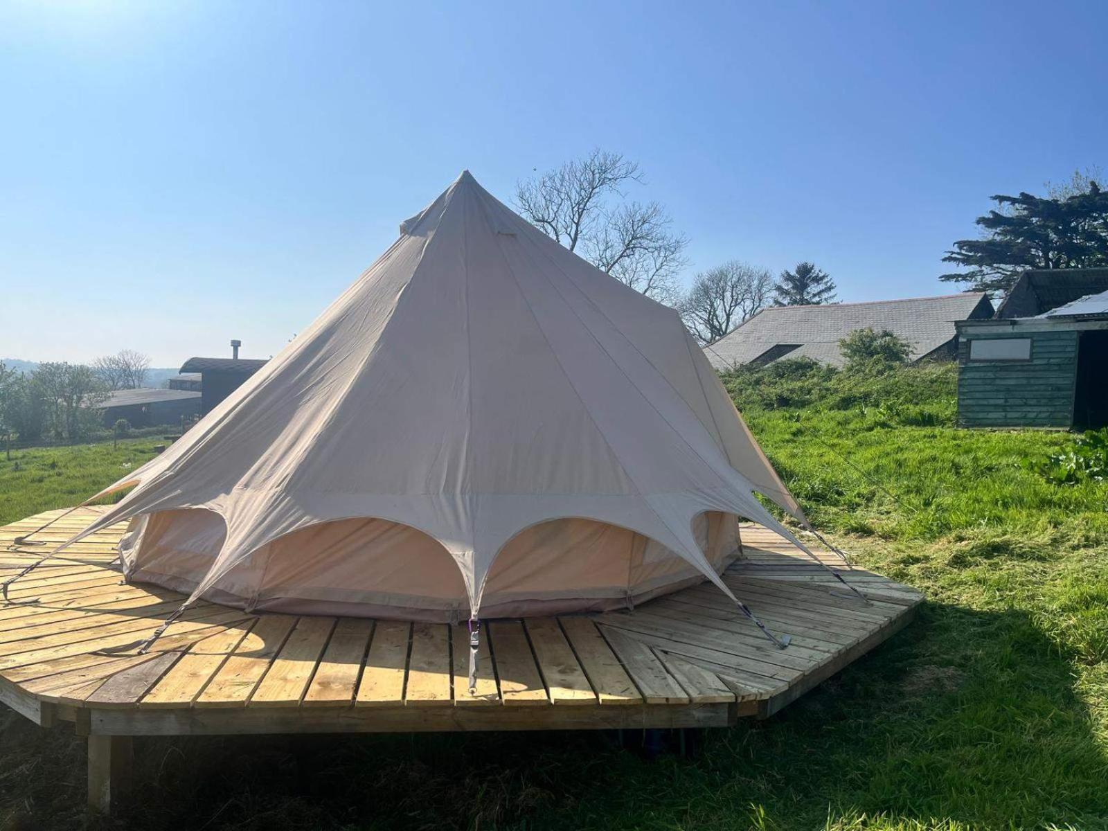 Immaculate Bell Tent Retreat North Devon 比迪福德 外观 照片