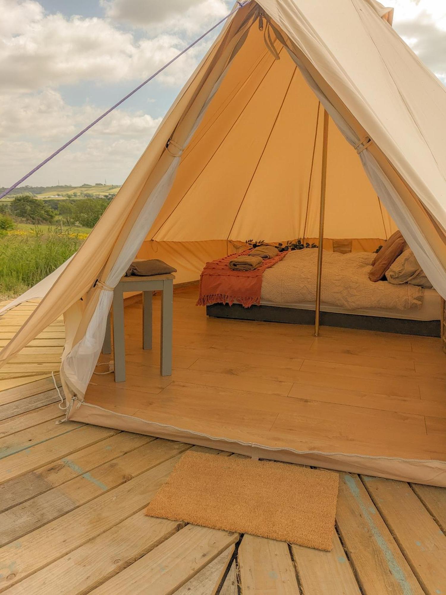 Immaculate Bell Tent Retreat North Devon 比迪福德 外观 照片