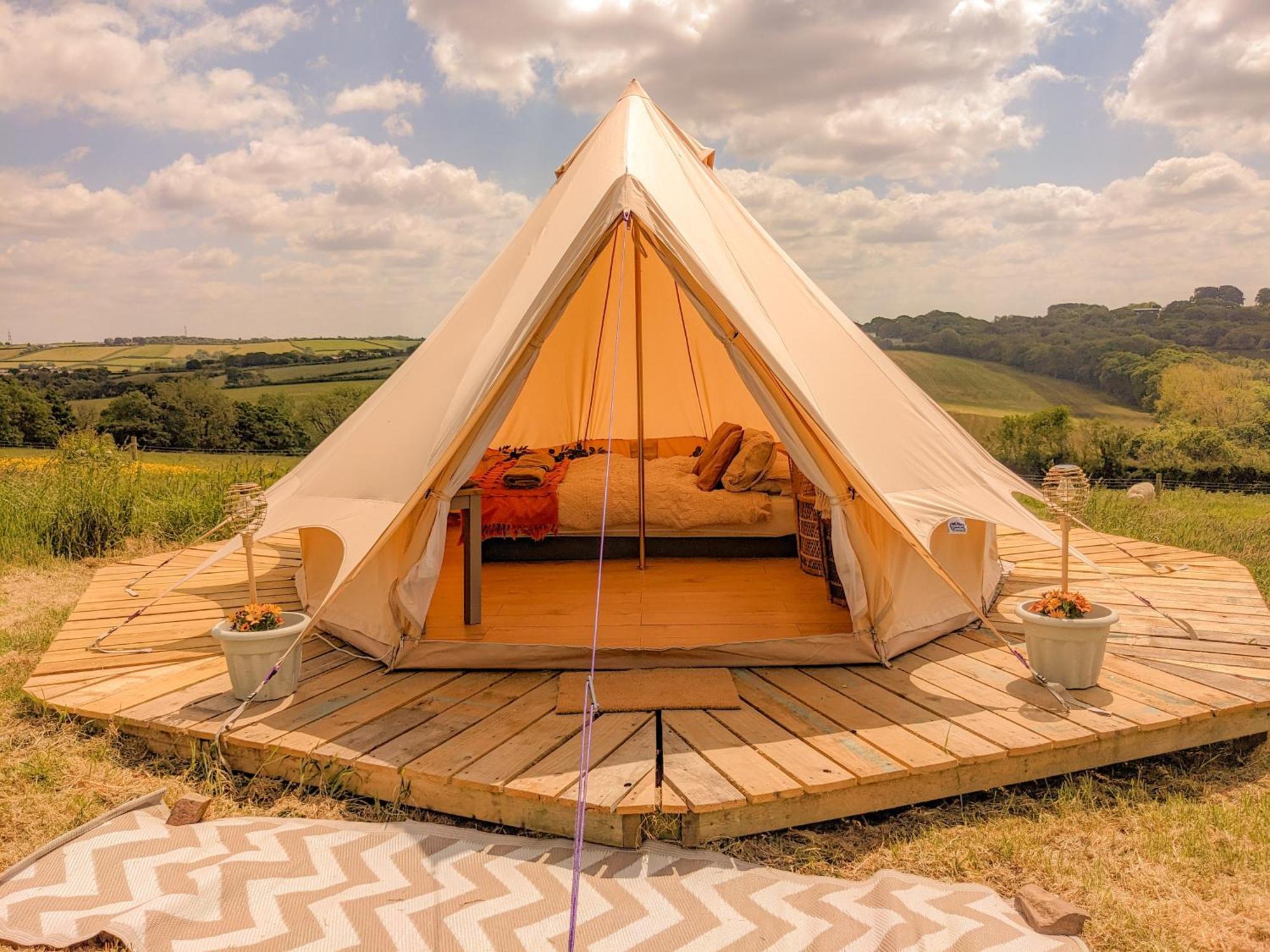 Immaculate Bell Tent Retreat North Devon 比迪福德 外观 照片